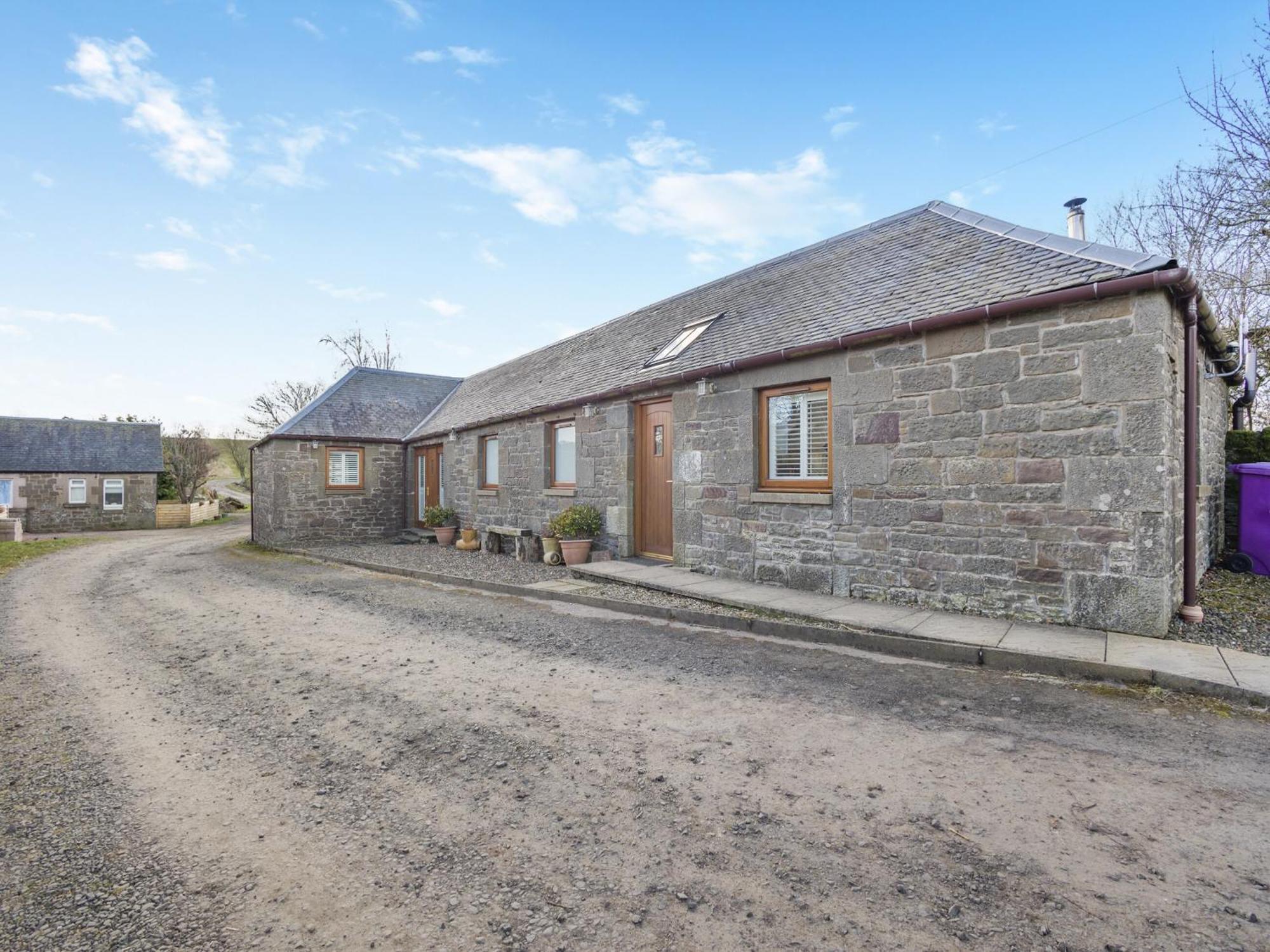 Appletree Cottage Kirkton of Tealing Eksteriør bilde